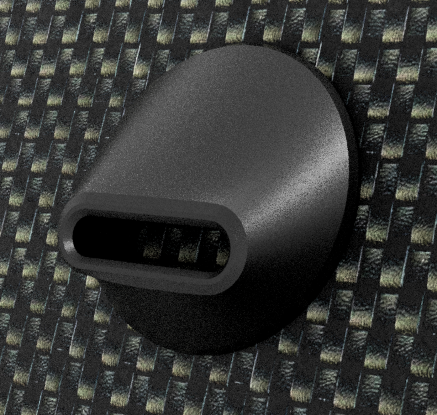 RS DOOR PULL (PAIR) - CNC BLACK Satin Finish ALUMINUM - Image 4