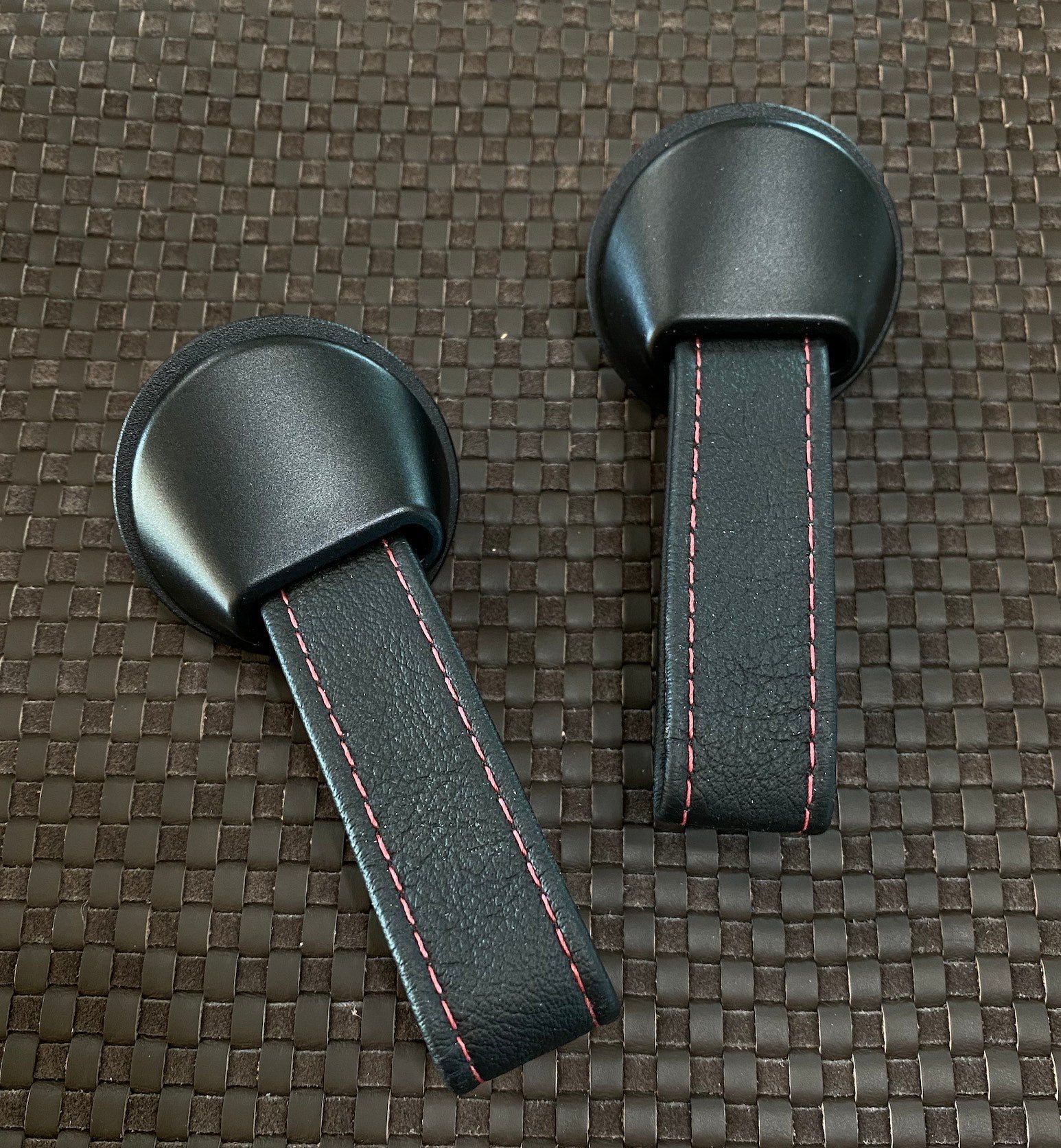 RS DOOR PULL (PAIR) - CNC BLACK Satin Finish ALUMINUM - Image 5