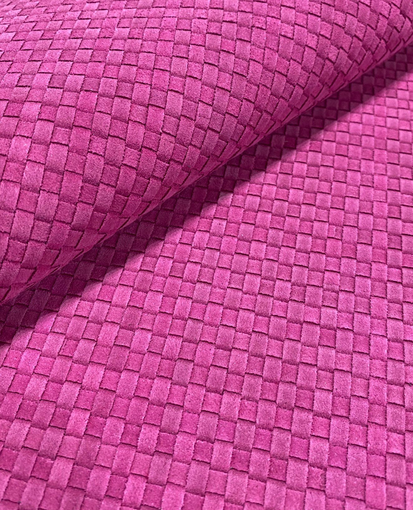 REAL Woven Leather - Solid and Custom Patterns (Tartan, Houndstooth, Custom) - Image 33