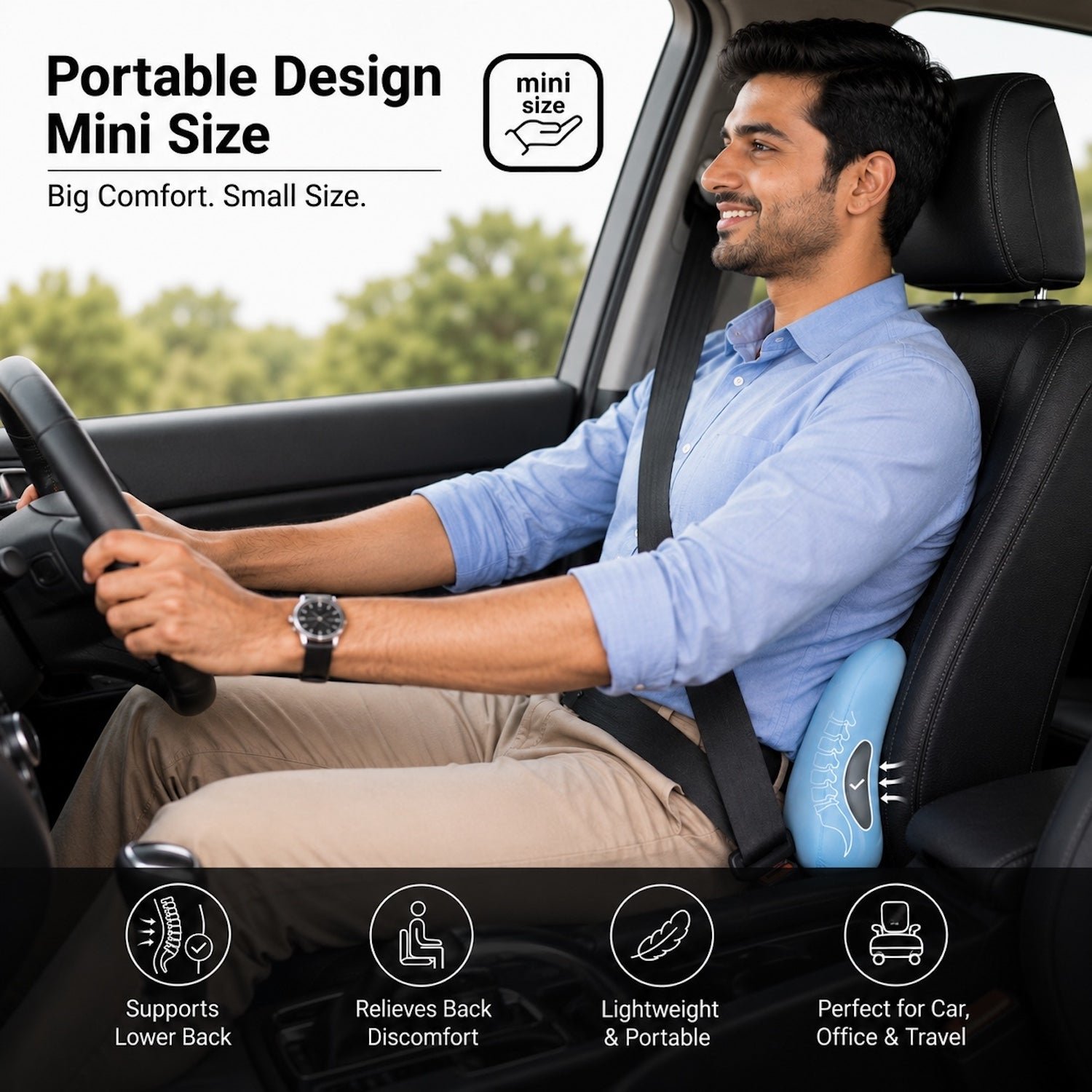 Mini Backrest Lumbar Support - Image 15