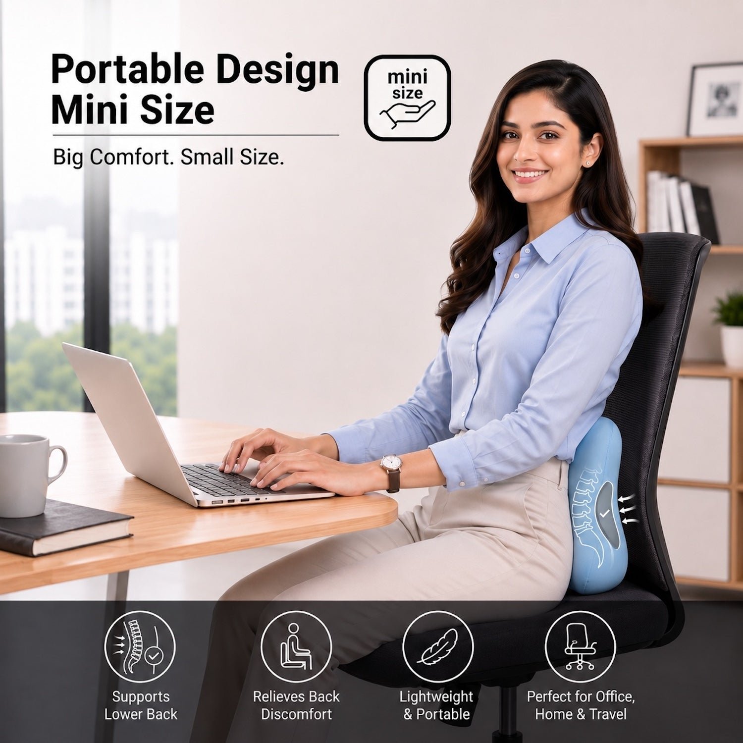 Mini Backrest Lumbar Support - Image 11