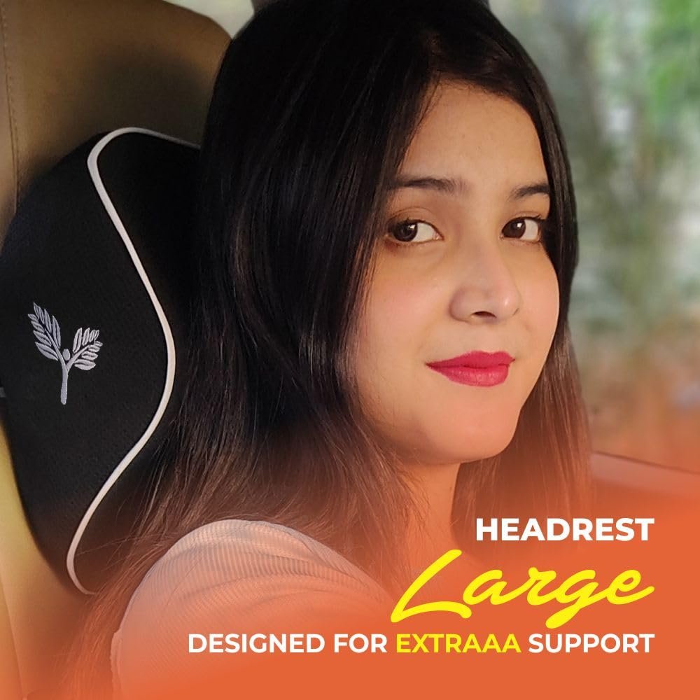 Car Neck Rest Pillow (Large) Added Comfort Support for Extra Cushioning - Image 3