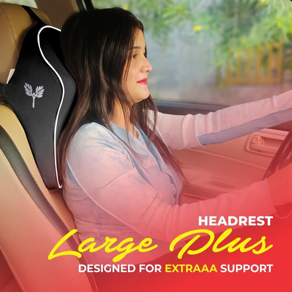 Car Neck Rest Pillow (Large Plus) Extra Deep Neck Support - Image 2