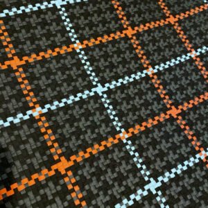 Synthetic Woven Leather Solid and Custom Patterns (Tartan, Houndstooth, Custom)