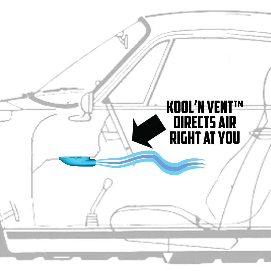 Kool'n Duct - 911 Under dash duct for better air flow - SOLD ONE (1) PER ORDER - Image 2