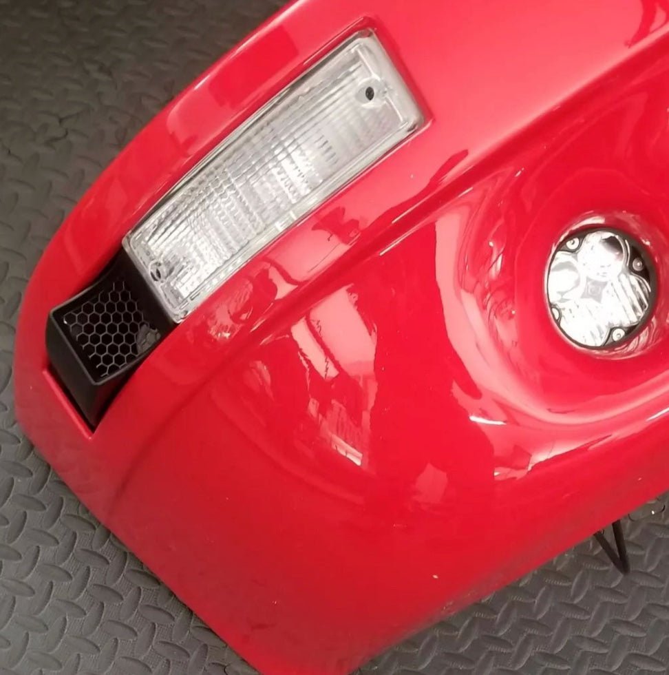Bumper Oil Cooler Vent - 1974 to 1989 Porsche 911 - Image 6