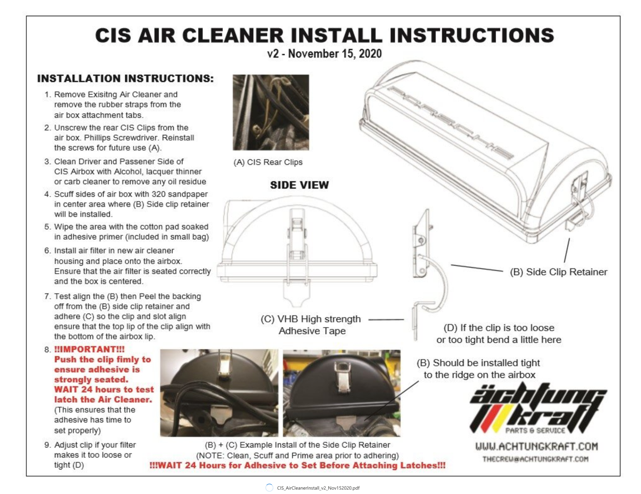 CIS Porsche 911 Air Filter Cover - Real Carbon Fiber - Image 12