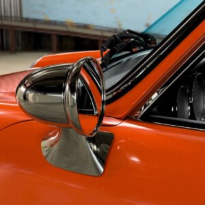 NEW! Achtung Kraft Aero Bullet Mirror // Flag Mount // From 1975 thru 1998 Porsche 911