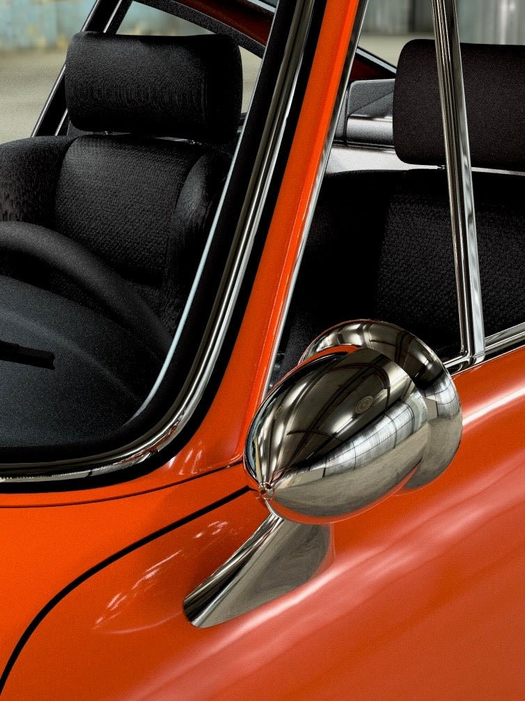 NEW! Aero Bullet Mirror — Longhood/Universal 3.0 (Porsche 911 912 914 Backdate 1965–1974, 20–71 mm) - Image 5