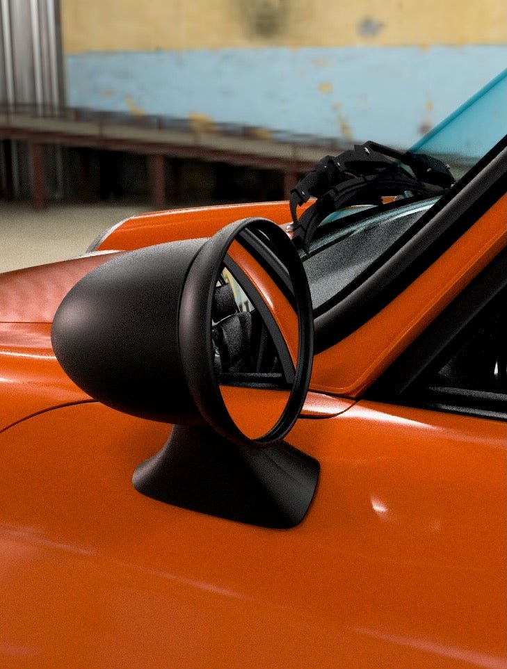 NEW! Aero Bullet Mirror — Longhood/Universal 3.0 (Porsche 911 912 914 Backdate 1965–1974, 20–71 mm) - Image 11
