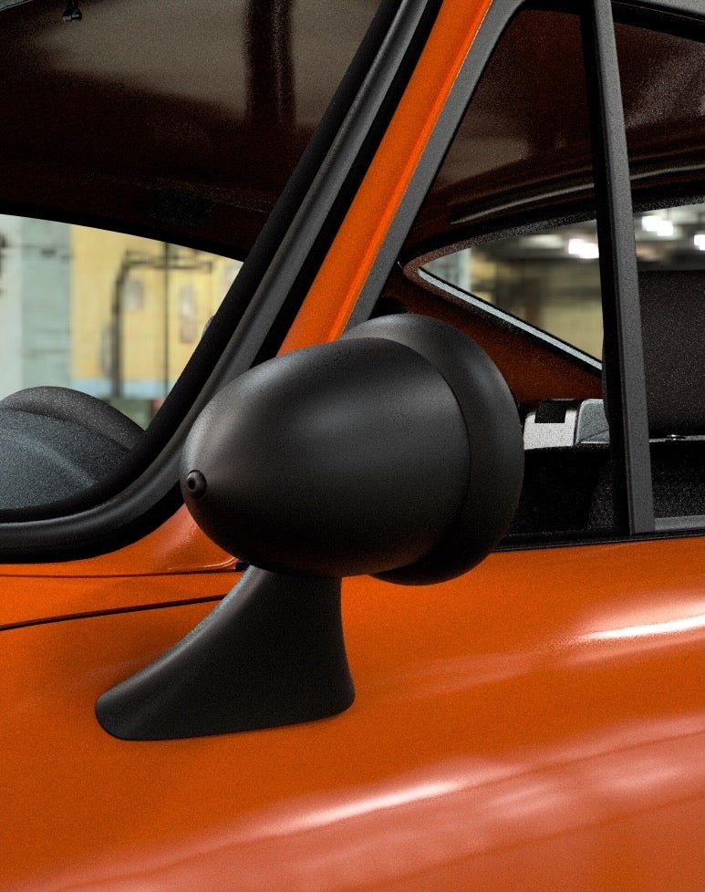 NEW! Aero Bullet Mirror — Longhood/Universal 3.0 (Porsche 911 912 914 Backdate 1965–1974, 20–71 mm)